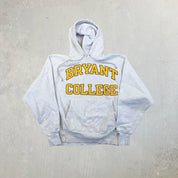 F- Vintage Champion Reverse Weave Bryant College Hoodie