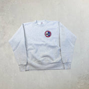 F- Vintage University Of Detroit Mercy Embroidered Made In USA Crewneck