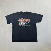 F- Vintage Hooters Chattanooga TN Christmas Graphic Tee