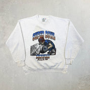 F- Vintage '94 NFL Cowboys & Bills Super Bowl Made In USA Crewneck