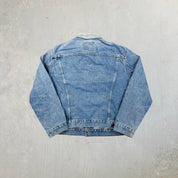 F- Vintage Levi's Strauss Orange Tab Denim Jacket