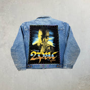 F- HOM Rustler Tupac Reworked Denim Jacket