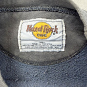 F- Vintage Hard Rock Cafe San Antonio Embroidered Logo Made In USA Crewneck