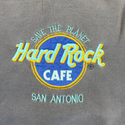 F- Vintage Hard Rock Cafe San Antonio Embroidered Logo Made In USA Crewneck