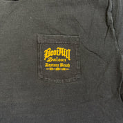 F- Vintage '95 Boothill Saloon Daytona Beach Graphic Pocket Tee