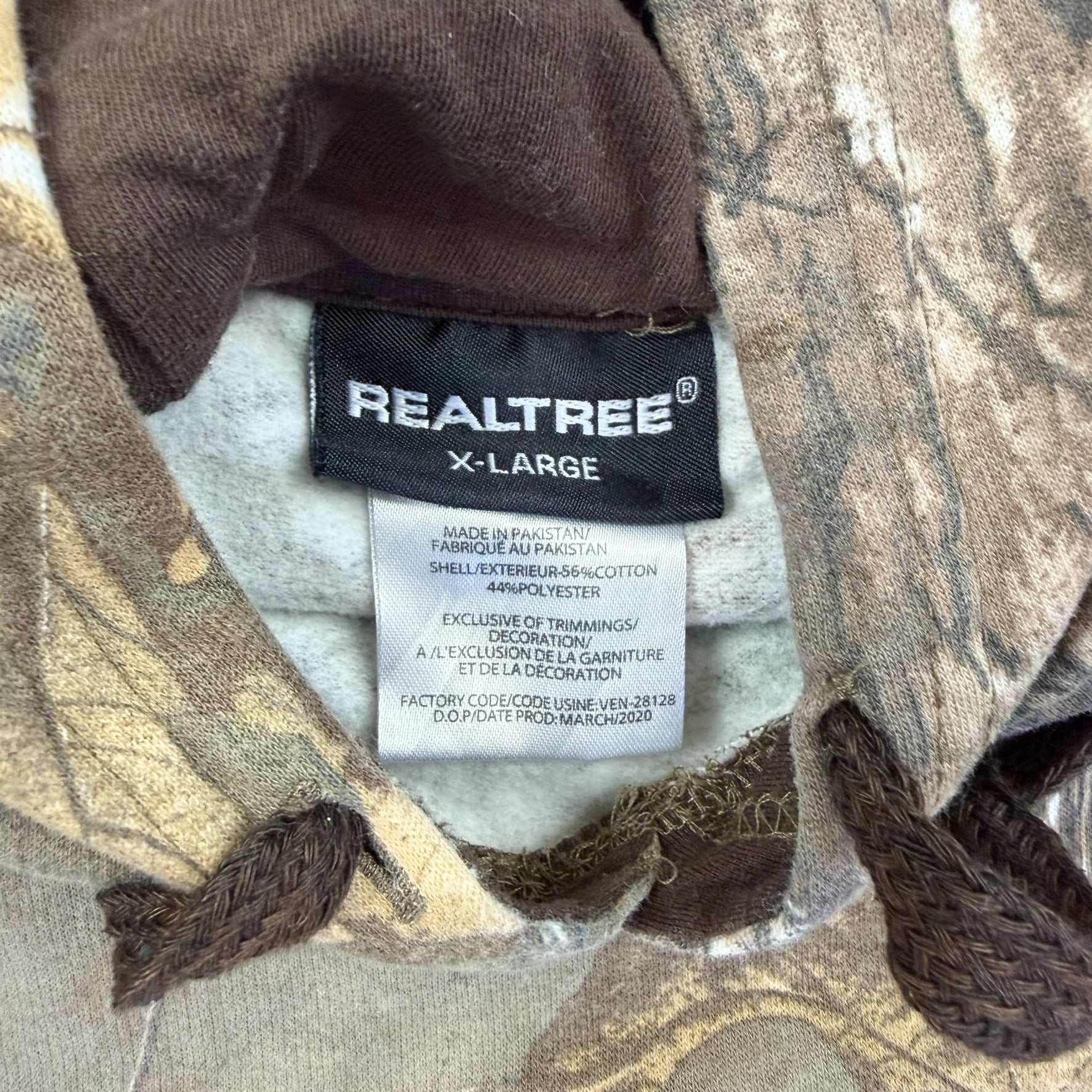 F- Real Tree Orange Logo Hoodie