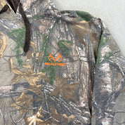 F- Real Tree Orange Logo Hoodie