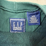 F- Vintage Gap Athletic Sweat Blank Made In USA Crewneck