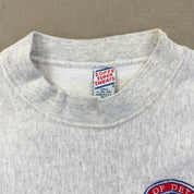 F- Vintage University Of Detroit Mercy Embroidered Made In USA Crewneck