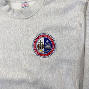 F- Vintage University Of Detroit Mercy Embroidered Made In USA Crewneck