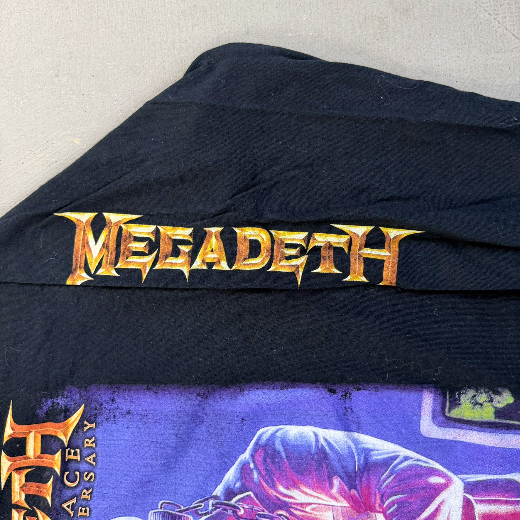 F- '10 Megadeth Rust In Peace 20th Anniversary Long Sleeve Tee