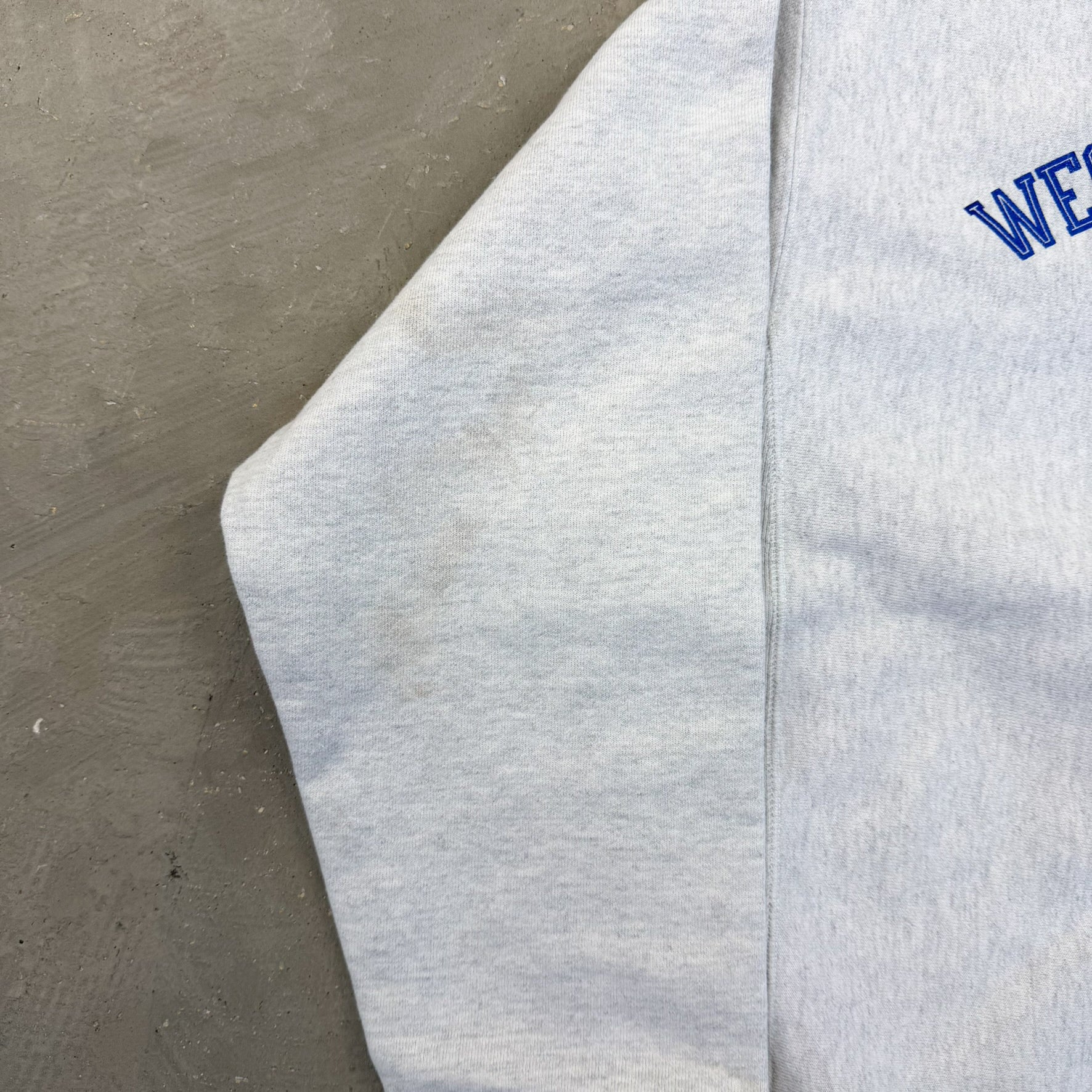 F- Vintage Champion Reverse Weave Western New England University Crewneck