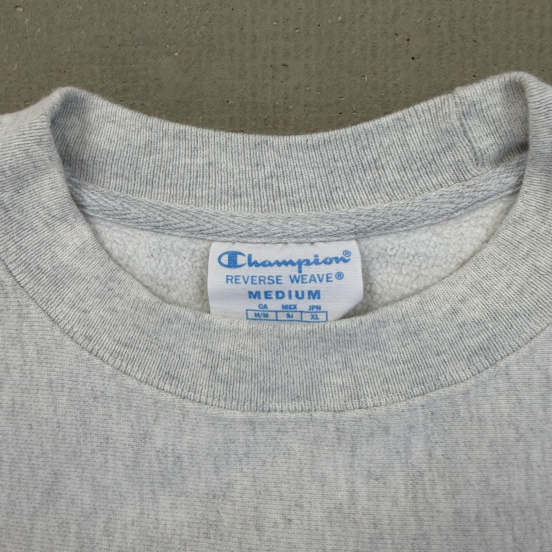 F- Vintage Champion Reverse Weave Western New England University Crewneck
