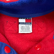 F- Vintage Tommy Hilfiger Quarter Button Polar Fleece