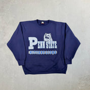 F- Vintage Penn State Nittany Lions Text Made In USA Crewneck
