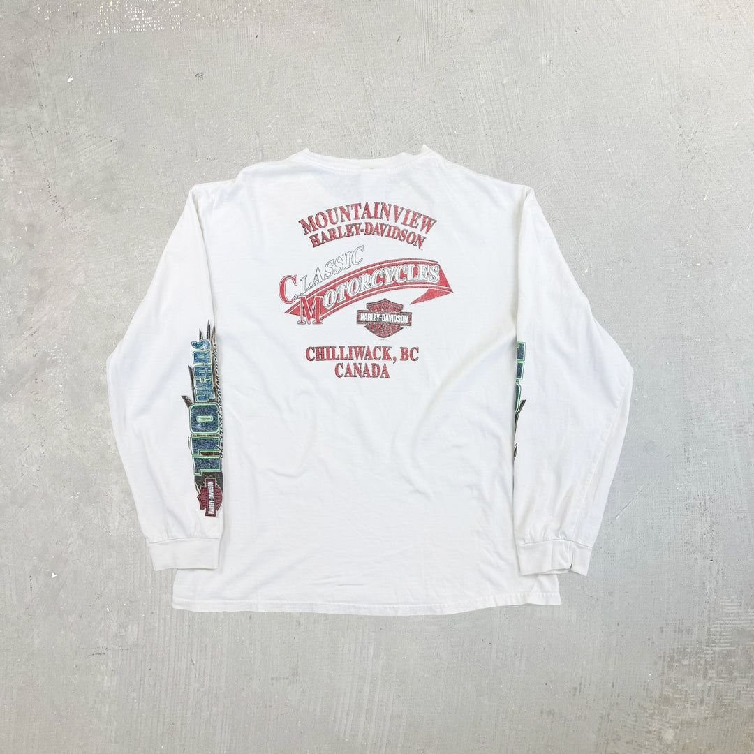 F- '13 Harley Davidson Chilliwack BC Canada Long Sleeve Tee