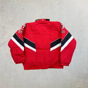 F- Vintage University Of Utah Utes Starter Zip Up Winter Jacket