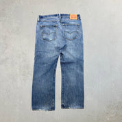 F- HOM Levi's 501 Twill Double Knees Reworked Custom Jeans