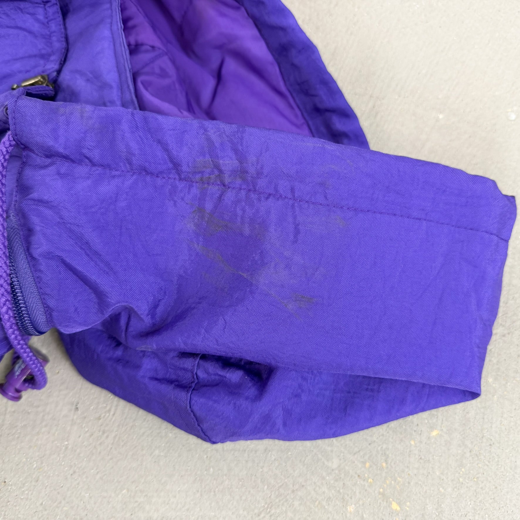 F- Vintage Los Angeles Lakers NBA Apex One Zip Up Winter Jacket