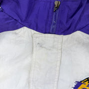 F- Vintage Los Angeles Lakers NBA Apex One Zip Up Winter Jacket