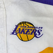 F- Vintage Los Angeles Lakers NBA Apex One Zip Up Winter Jacket