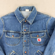F- Vintage GWG Made In Canada Snap Button Denim Jacket
