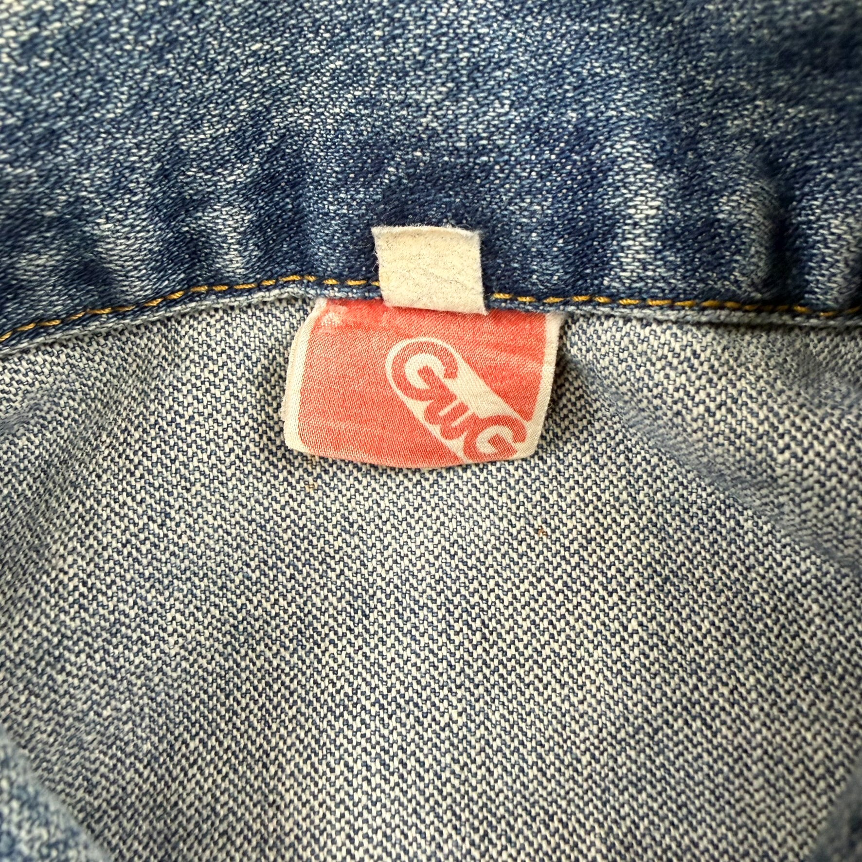 F- Vintage GWG Made In Canada Snap Button Denim Jacket
