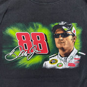 F- Vintage Nascar Dale Earnhardt Jr Graphic Picture Tee