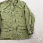 F- Vintage Levi's Zip Up Hooded Cargo Jacket