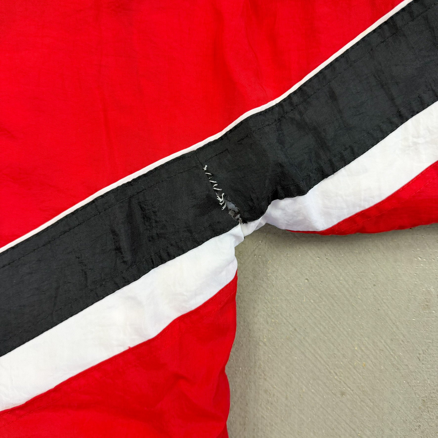 F- Vintage University Of Utah Utes Starter Zip Up Winter Jacket