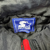 F- Vintage University Of Utah Utes Starter Zip Up Winter Jacket