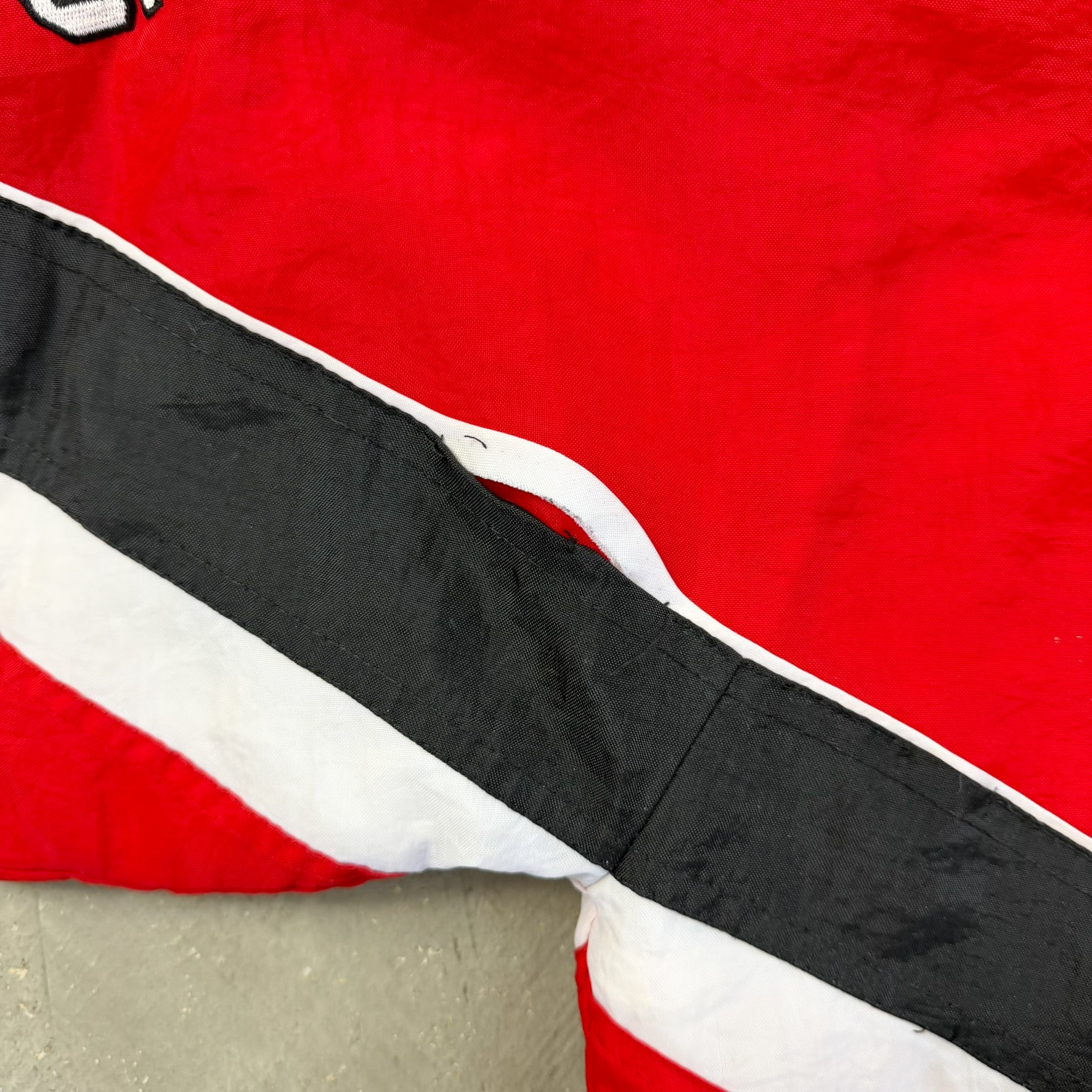 F- Vintage University Of Utah Utes Starter Zip Up Winter Jacket