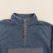 F- Carhartt Button Snap & Pocket Pullover Polar Fleece