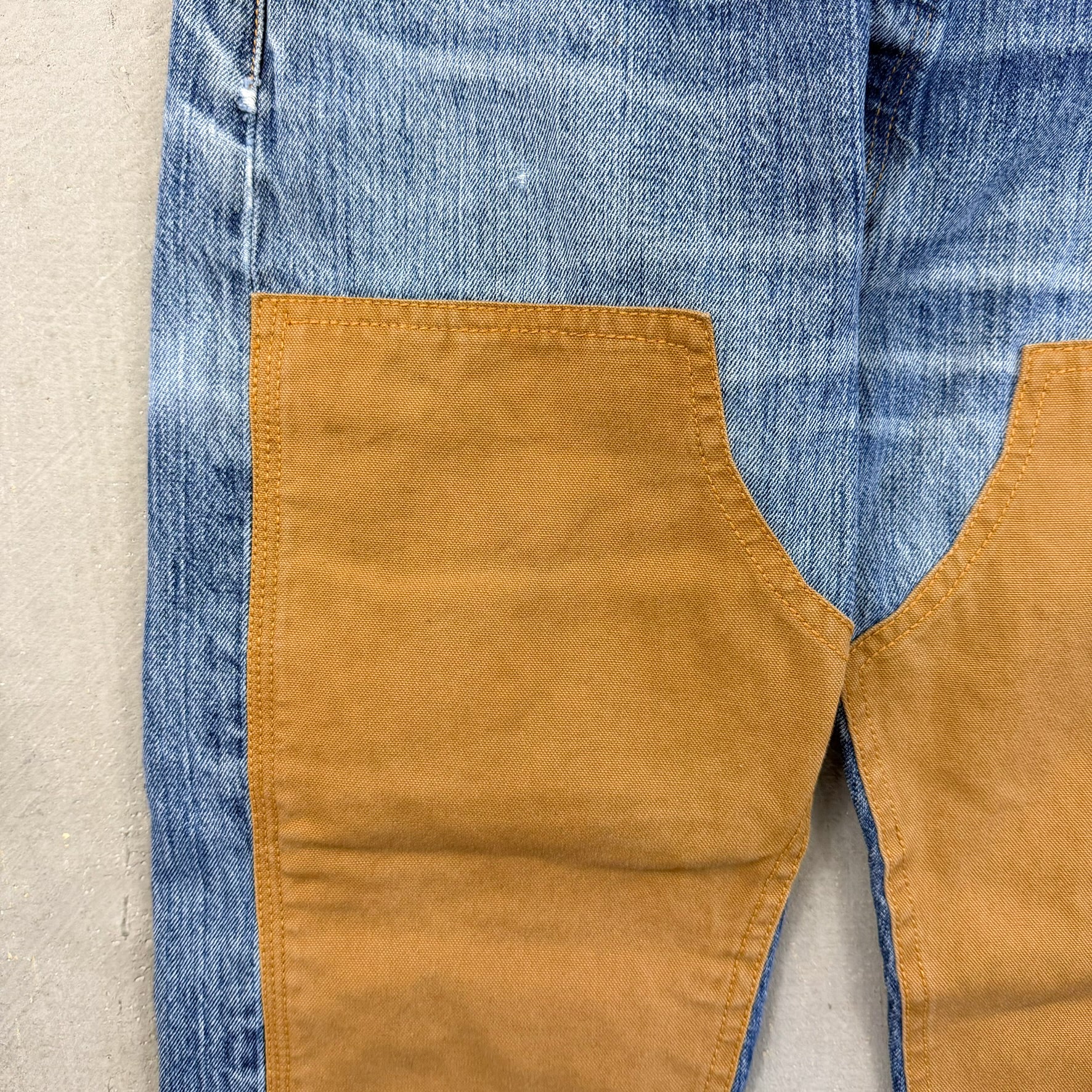 F- HOM Levi's 501 Twill Double Knees Reworked Custom Jeans