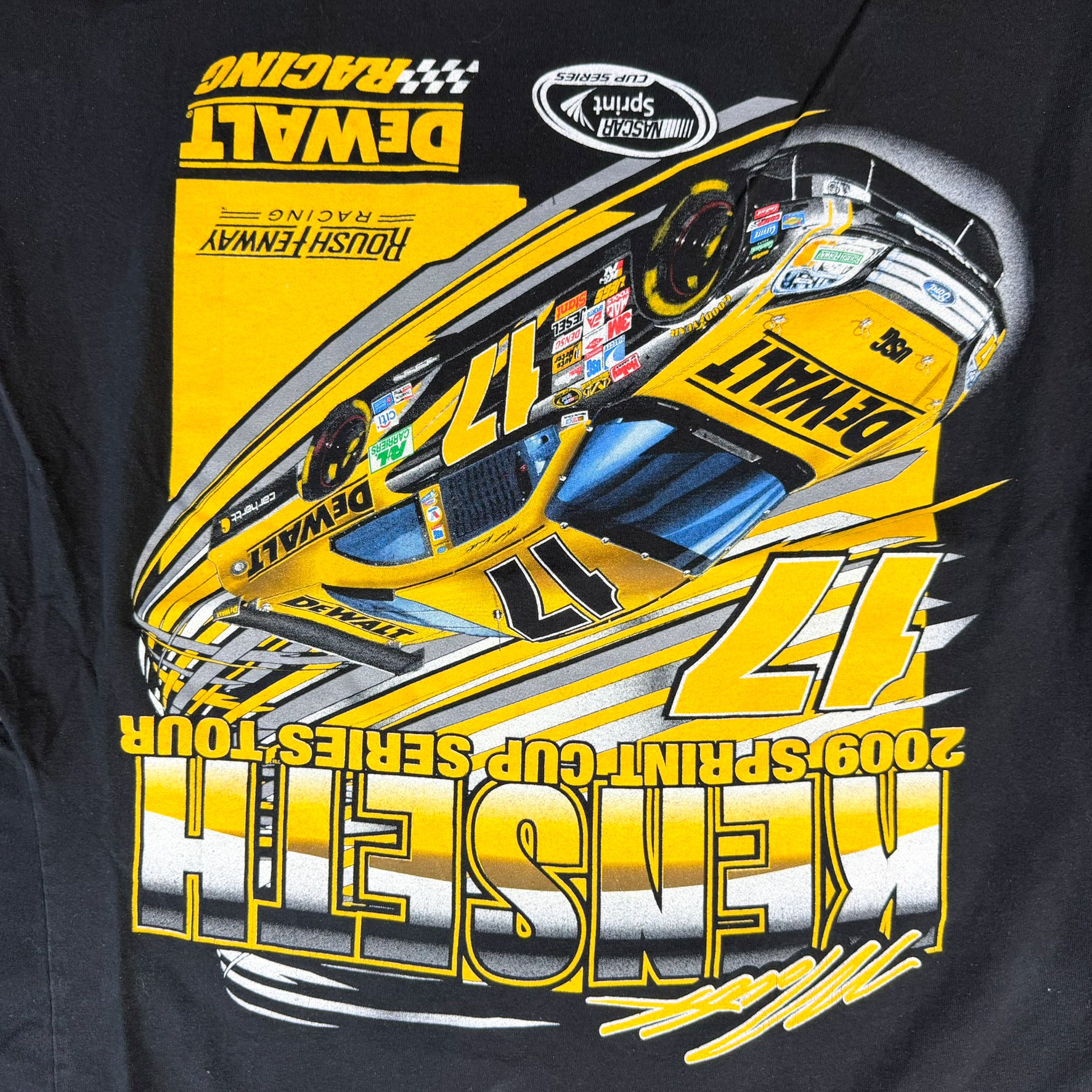 F- '09 Nascar Mark Kenseth Sprint Cup Tour Series Car Tee