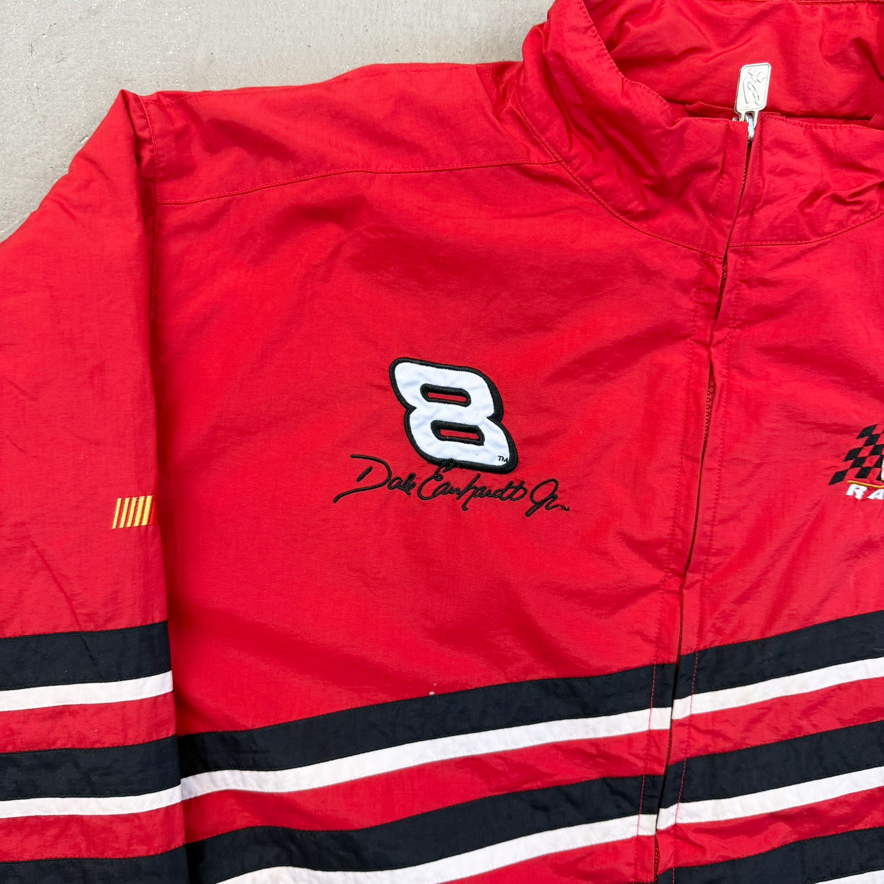 F- Vintage Nascar Chase Authentic Dale Jr Zip Up Winter Jacket