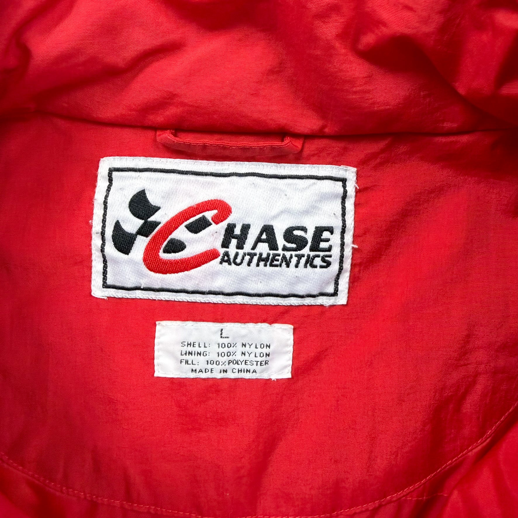 F- Vintage Nascar Chase Authentic Dale Jr Zip Up Winter Jacket