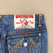 F- Vintage True Religion Joey Super T Made In USA Jeans