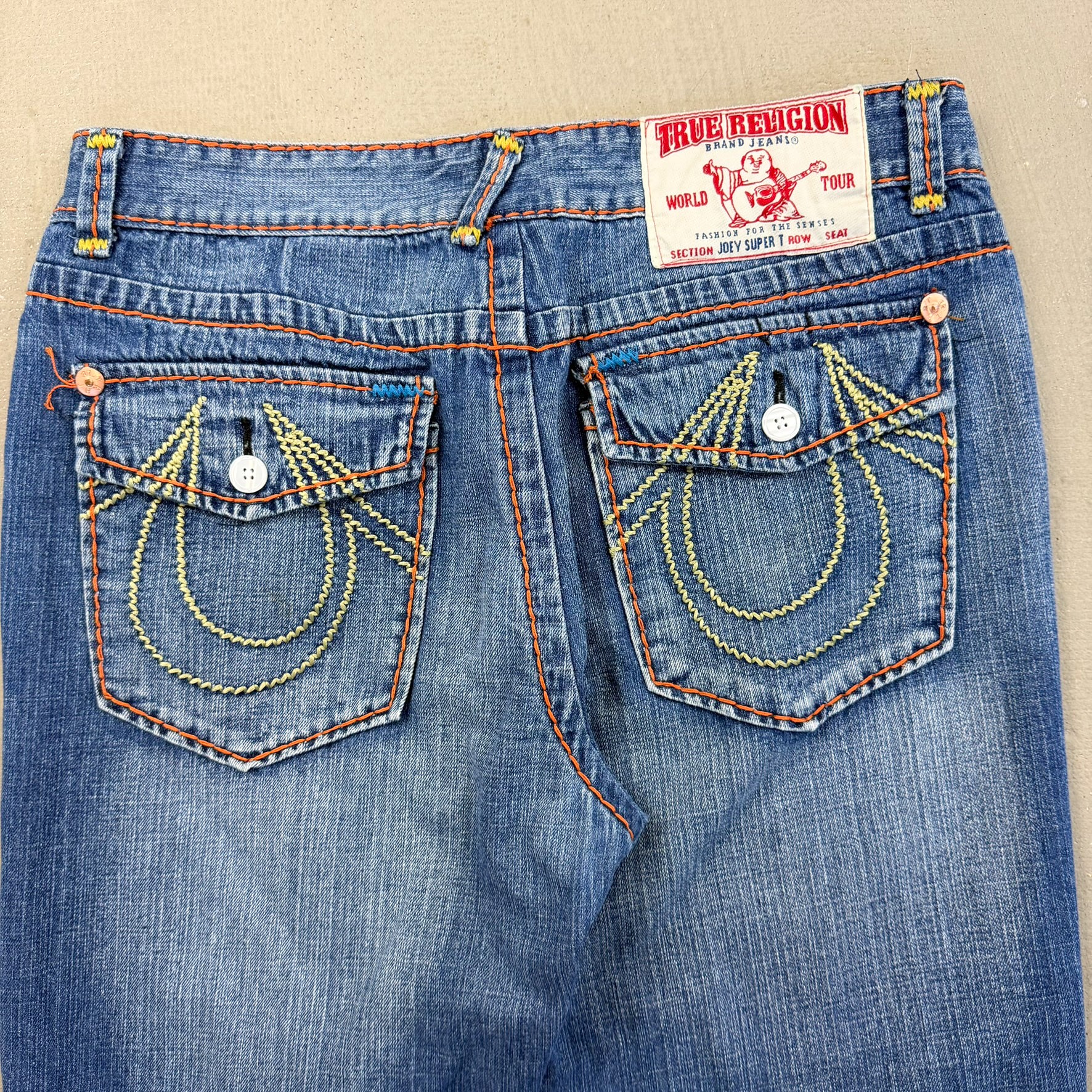 F- Vintage True Religion Joey Super T Made In USA Jeans