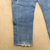 F- Carhartt Denim Double Knee Workwear Jeans