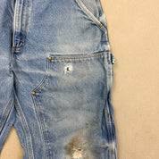 F- Carhartt Denim Double Knee Workwear Jeans