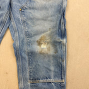 F- Carhartt Denim Double Knee Workwear Jeans