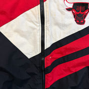F- Vintage Chicago Bulls NBA Mitchell & Ness Zip Up Winter Jacket
