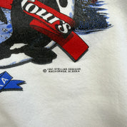 F- Vintage '91 Alaska Wildlife Made In USA Fruit Of The Loom Crewneck