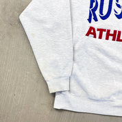 F- Vintage Russell Athletics Embroidered Text Pro Cotton Crewneck