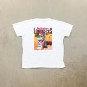 F- Vintage Budweiser Longnecks Graphic Single Stitch Tee