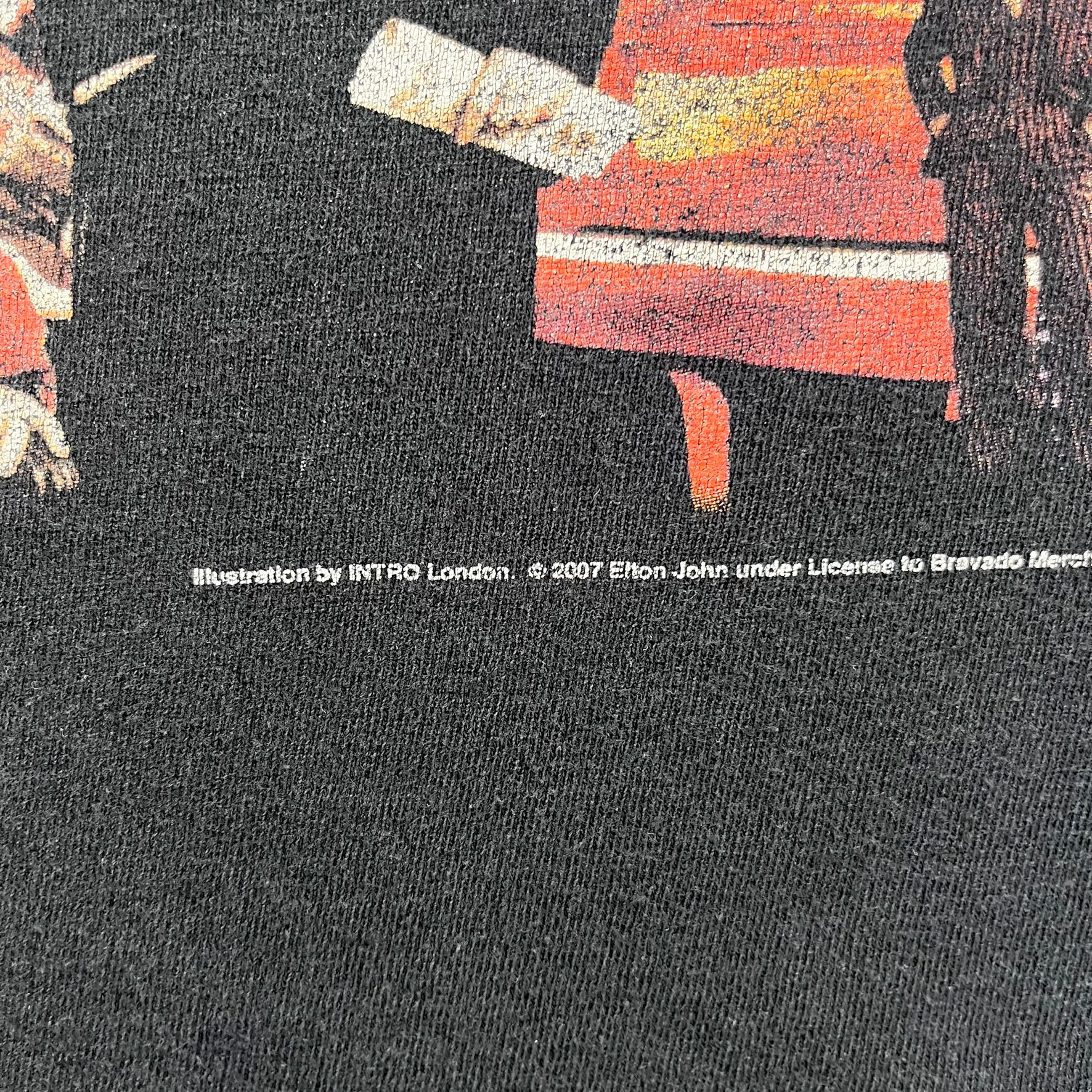 F- '08 Elton John Rocket Man The Definitive Hits Tee