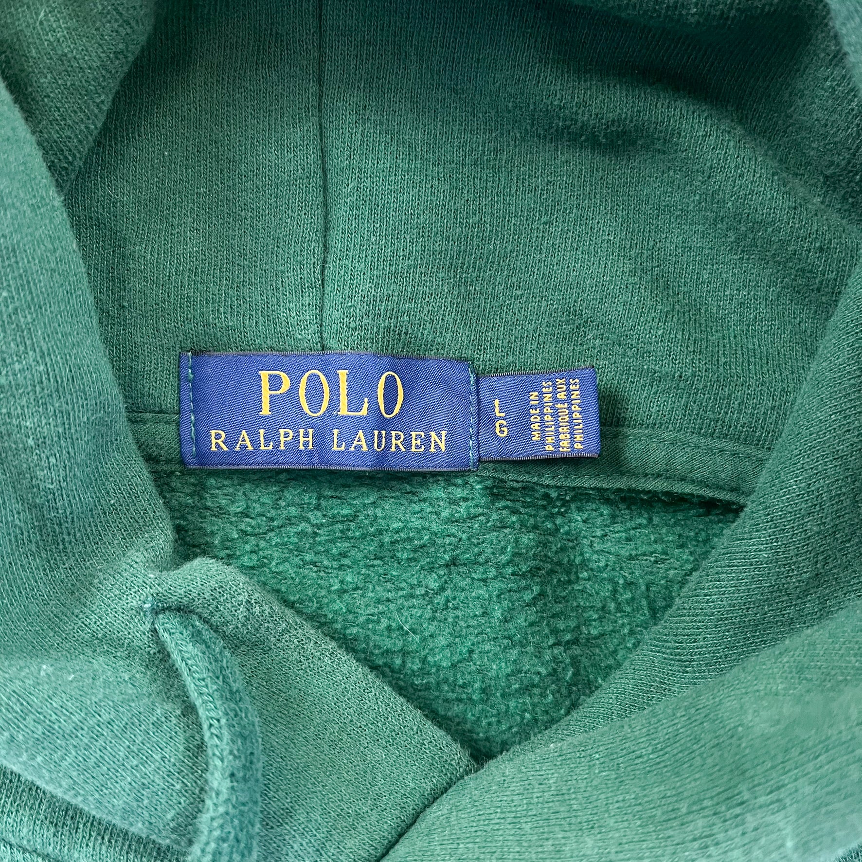 F- Vintage Ralph Lauren Polo Bear Ski Jump Graphic Hoodie