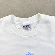 F- Vintage Guess 90s American Collection Text Crewneck