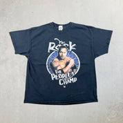 F- Vintage WWE The Rock The People's Champ Picture Tee